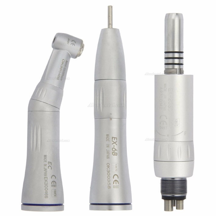 NSK Dental Inner Water Spray Low Speed Handpiece Contra Angle Air Motor 2/4Holes